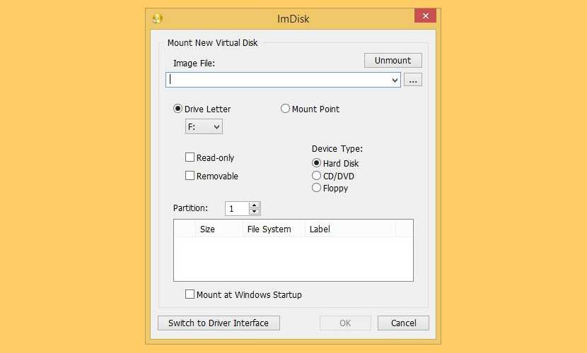 Imdisk. IMDISK Virtual Disk Driver. IMDISK Toolkit. Эмулятор дисков для Windows 10. IMDISK Virtual Disk Driver как пользоваться.