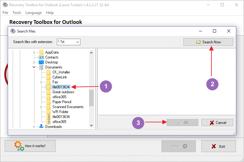 Восстановить аутлук. Recovery Toolbox for Outlook. Recovery Toolbox for Outlook password. Где находится файл PST. Recovery Toolbox for Word.