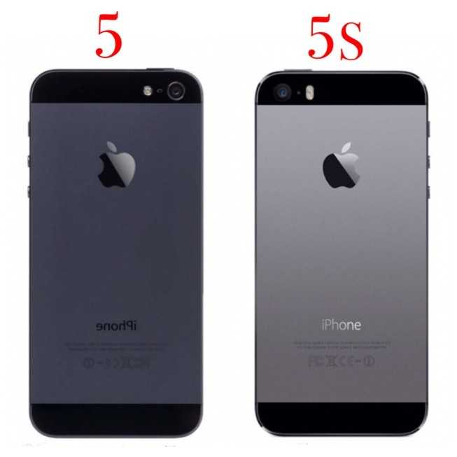 Iphone 5s и 5 отличия, сравнительный анализ характеристик