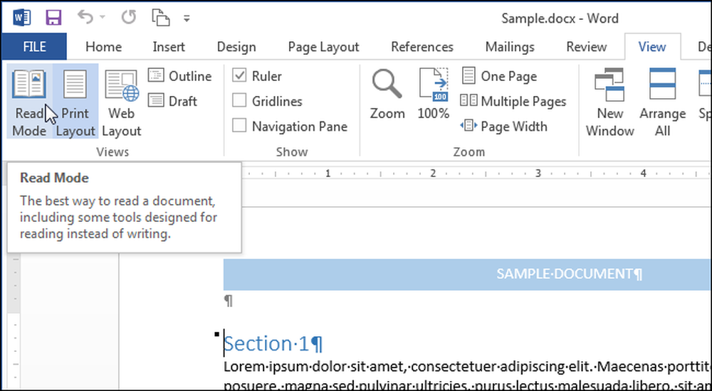 Отключить, включить режим чтения в word 2016/2013 - android 2023