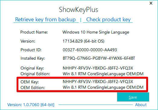 Где взять ключ виндовс 10. Ключ биоса. Серийный номер Windows в биосе. SHOWKEYPLUS. Ключ виндовс в биосе.