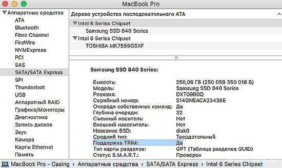 Trim для ssd в windows