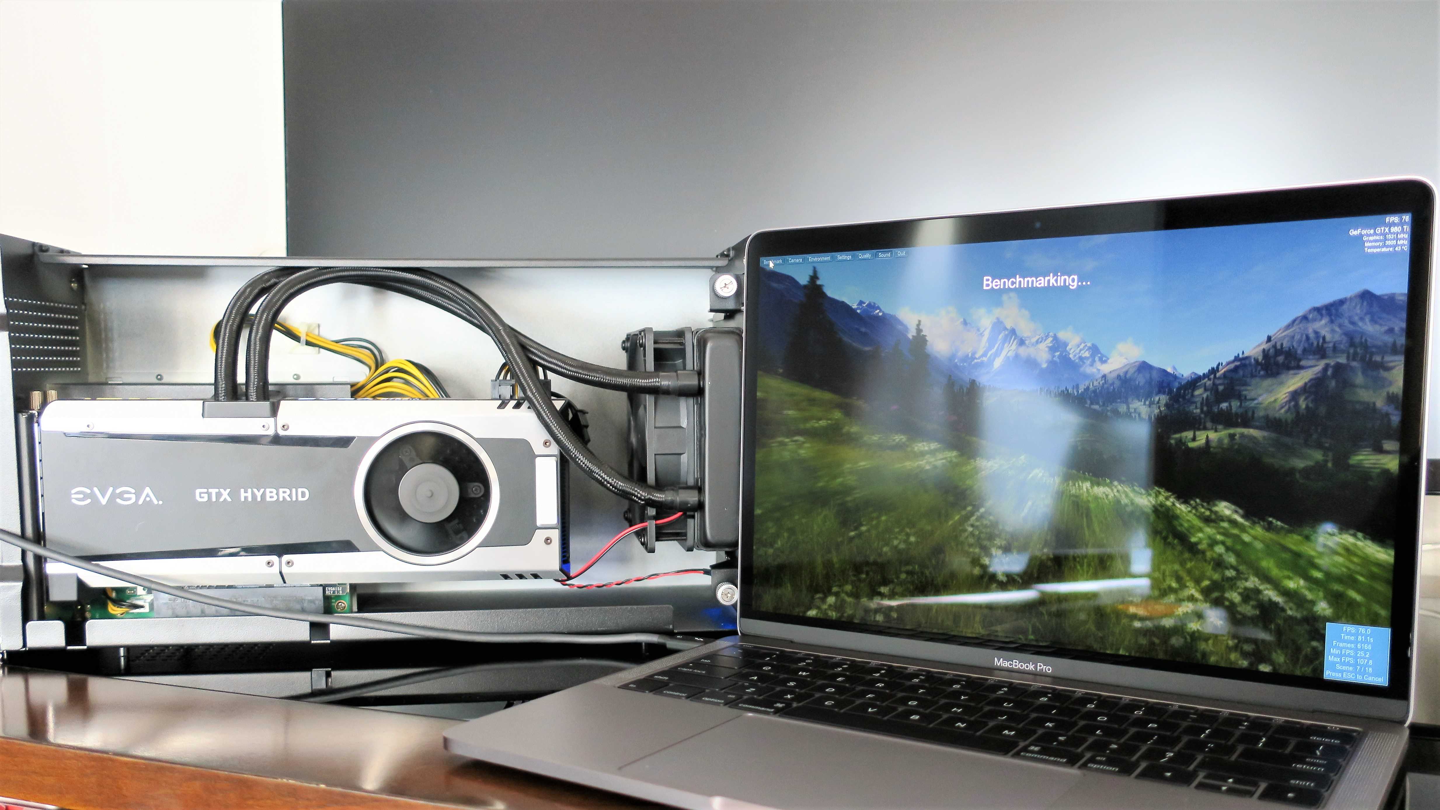 Подключение, настройка и тестирование внешнего графического адаптера (egpu) - блог об arduino, плис и современных технологиях