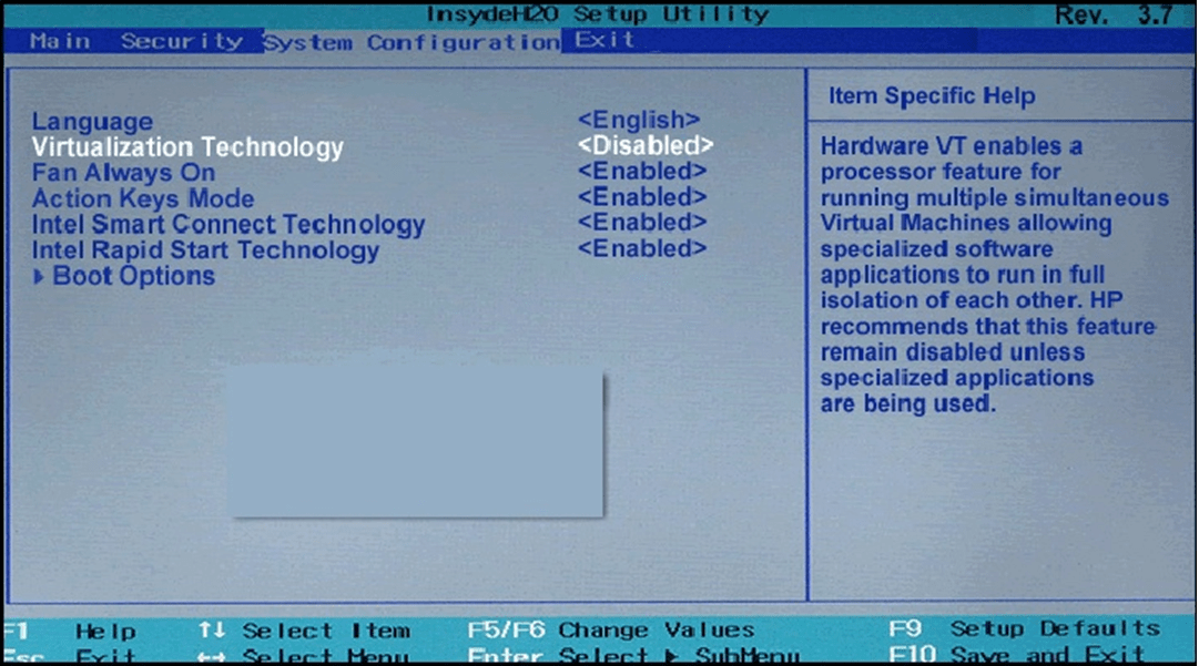 Как включить intel vt-x в биосе или uefi компьютера?