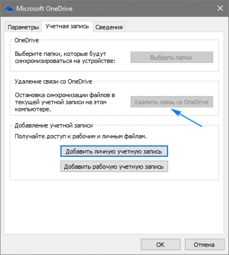 Как отключить и удалить onedrive в windows 10 - 2 простых метода