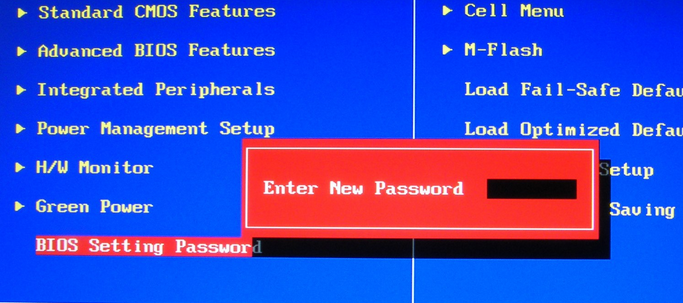 Password on boot что это в биос