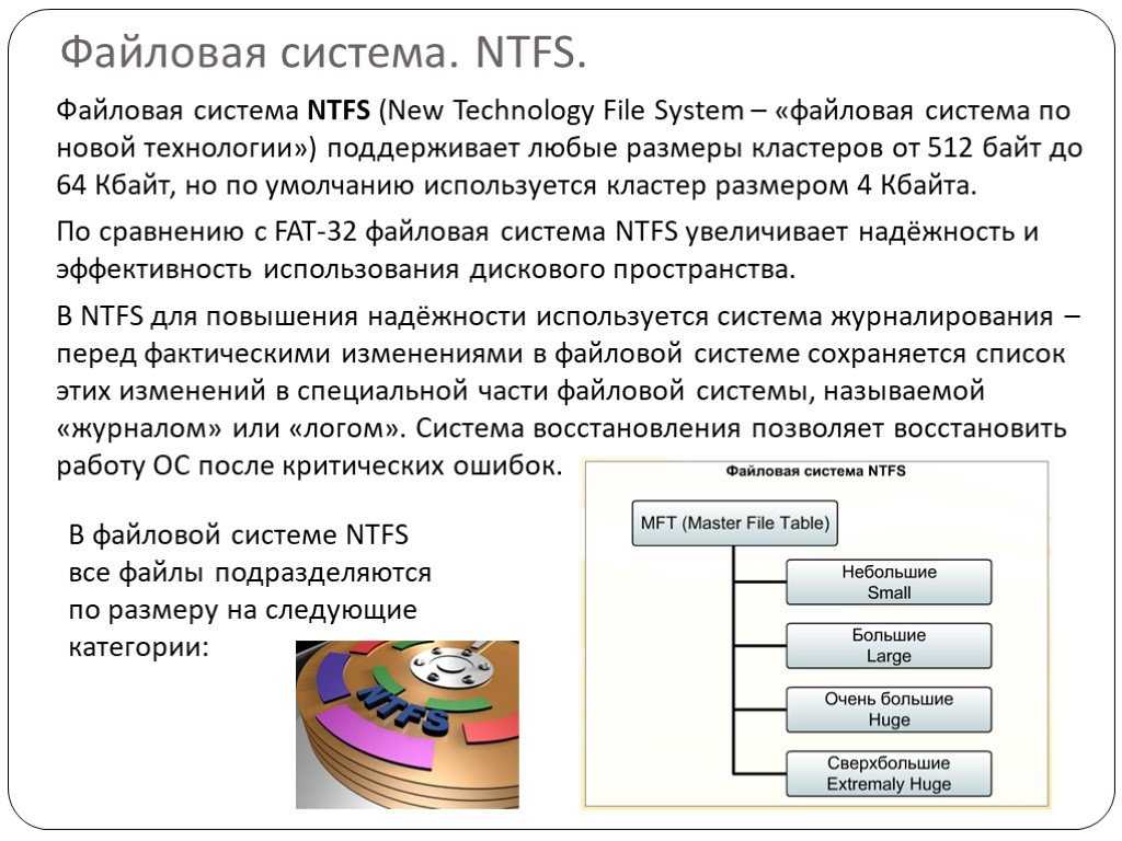 В чем разница между fat32, exfat и ntfs? - zawindows.ru